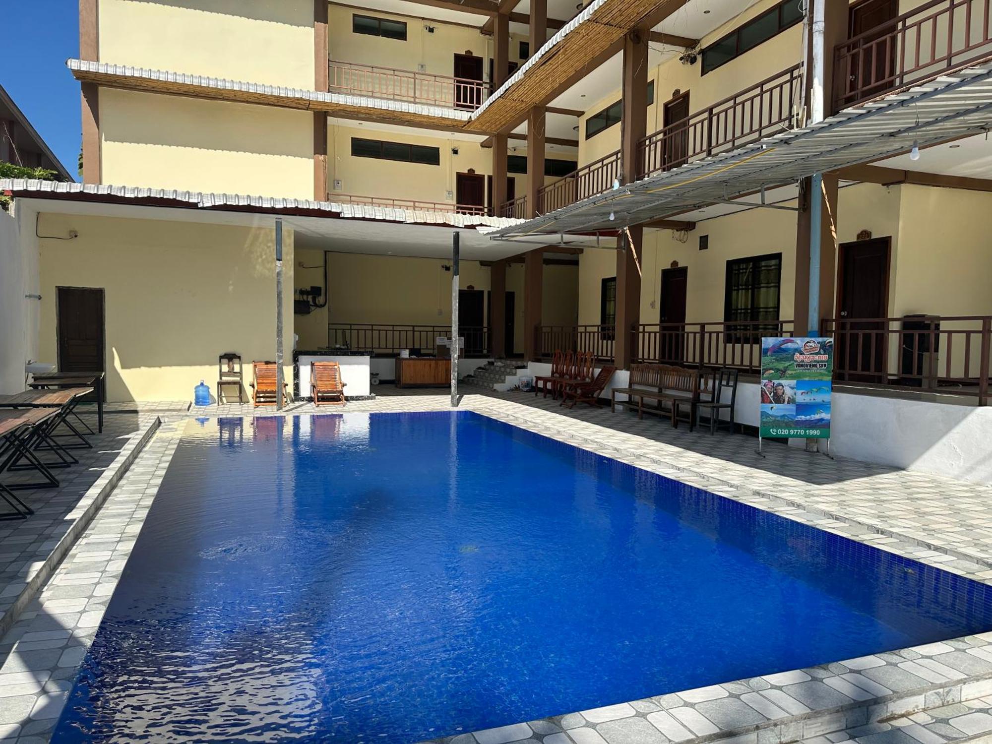 Vang Vieng Guesthouse Ngoại thất bức ảnh